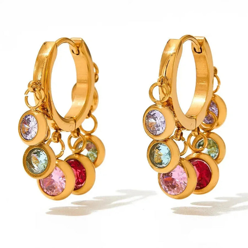 Candy Charm Hoops