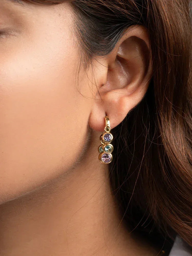 Candy Charm Hoops