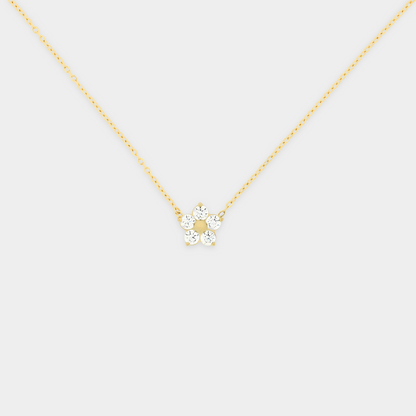 Golden Flower Necklace