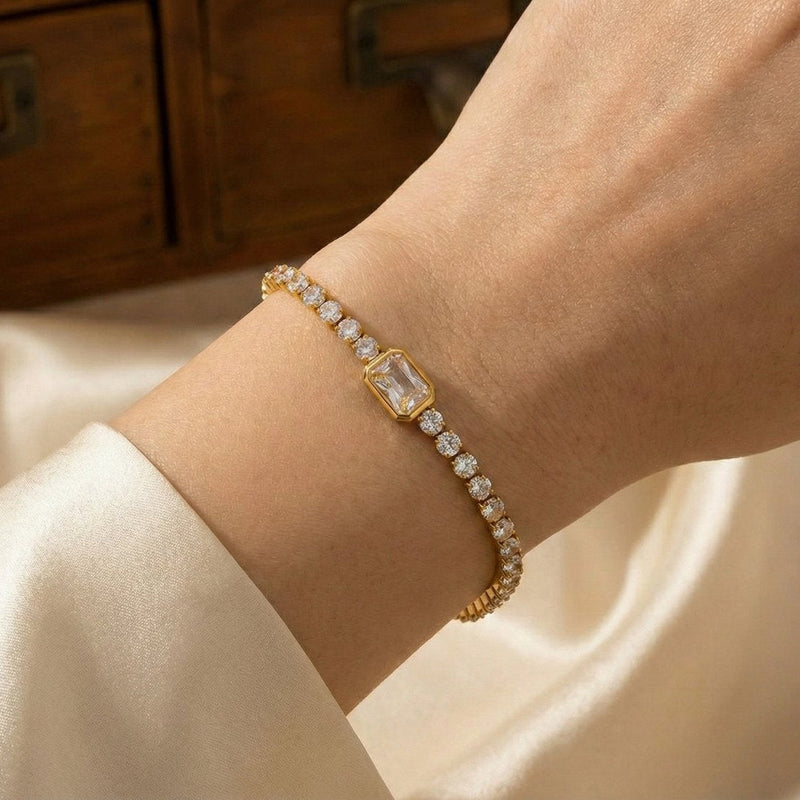 Opal Tennis Bracelet