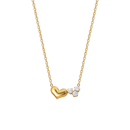 Trio Heart Necklace