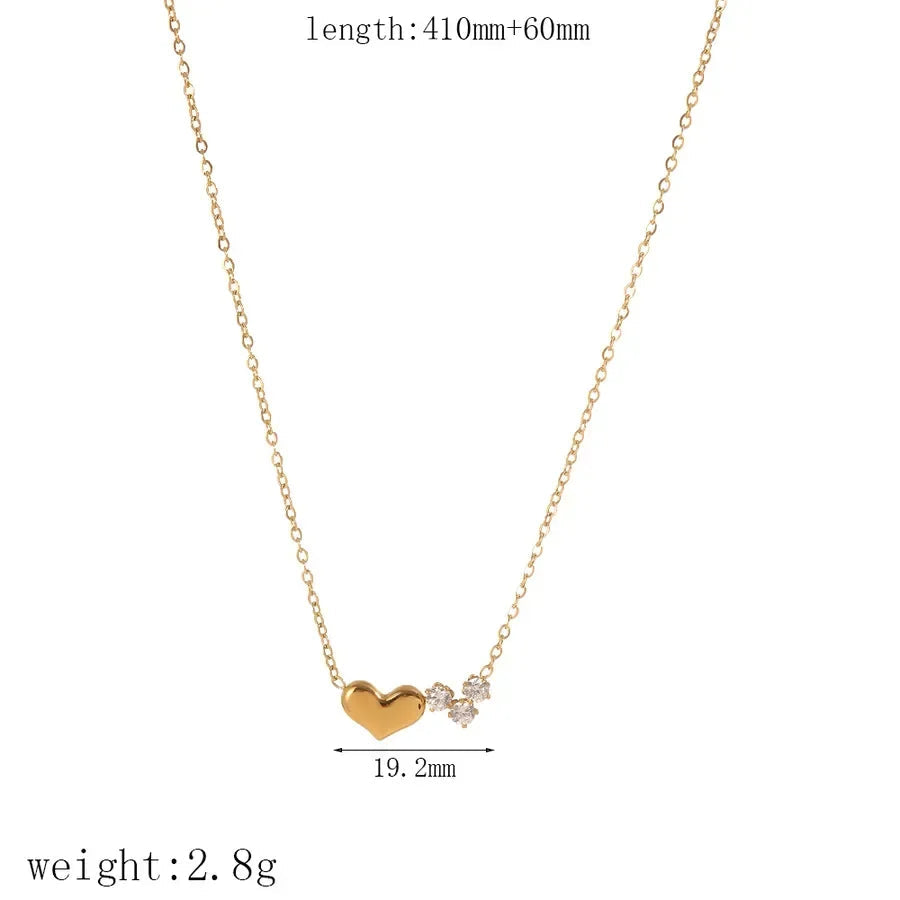 Trio Heart Necklace