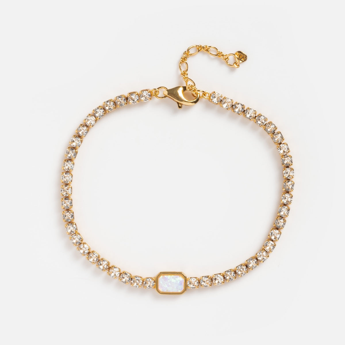 Opal Tennis Bracelet