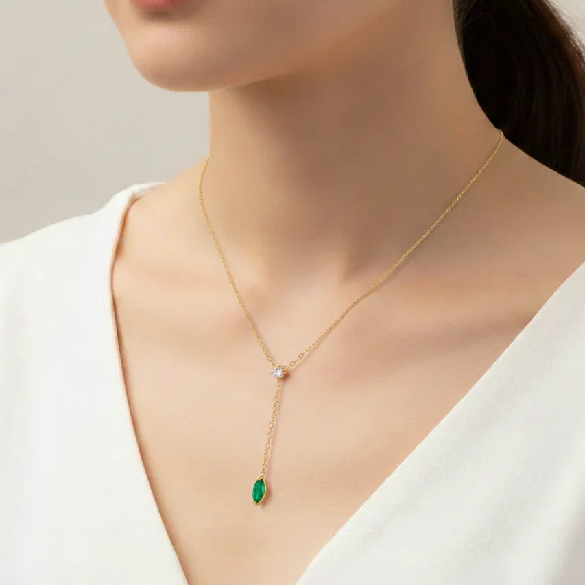 Emerald Dew Necklace