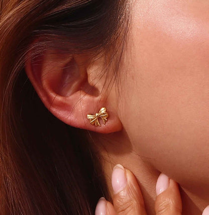 CUTE BOW NECKLACE SET