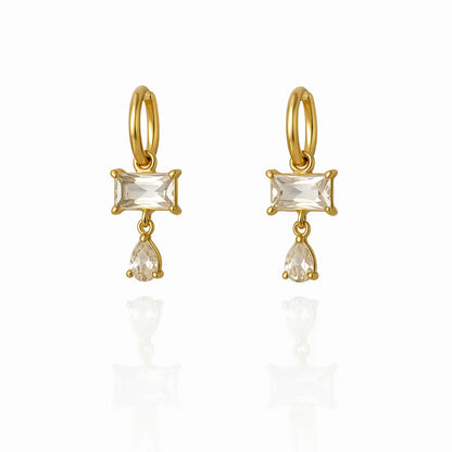 Celeste Crystal Drop Earrings
