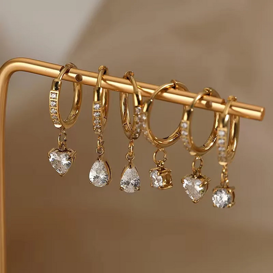 Elara Crystal Earrings