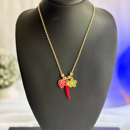 Sweet & Spicy Charm Necklace