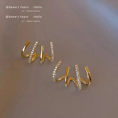 Bling Blogger Ear Cuff Earrings