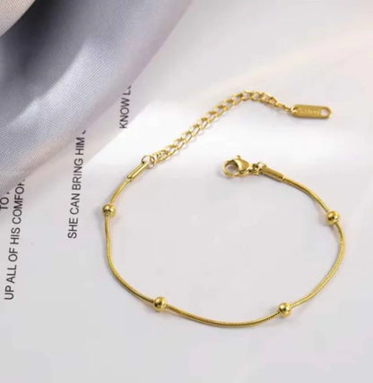 Beaded Chain Bracelet