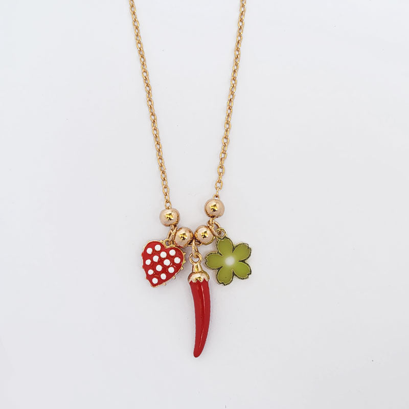 Sweet & Spicy Charm Necklace